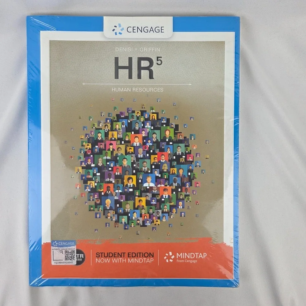 New Human Resources Textbook Cengage Denisi + Griffin College Book 9780357048191